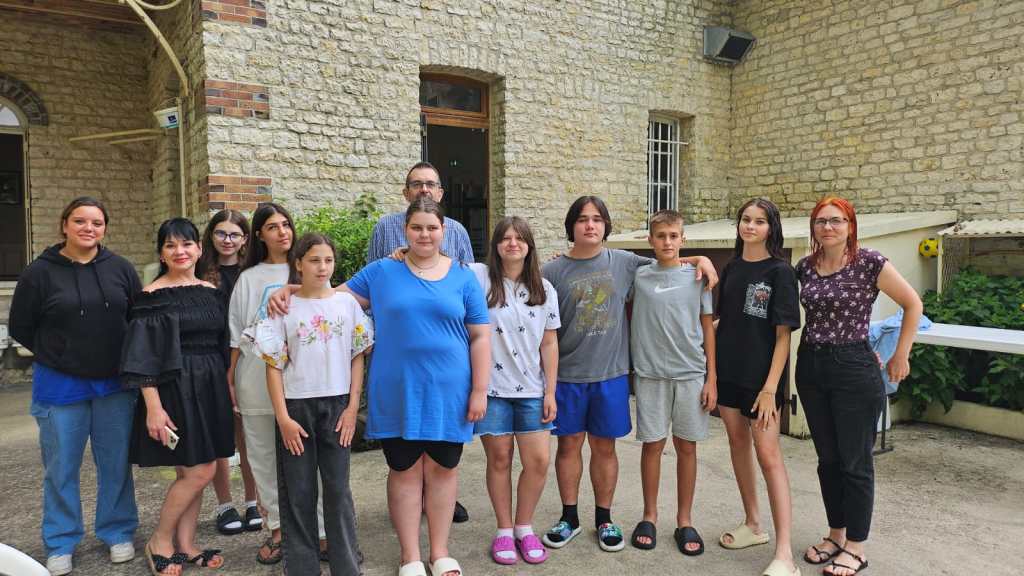Accueil estival des jeunes ukrainiens&nbsp;d’Izium