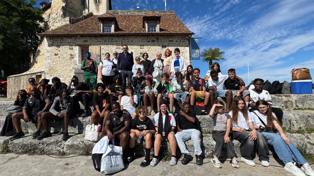 VISITE DE HONFLEUR AVEC LES JEUNES&nbsp;UKRAINIENS