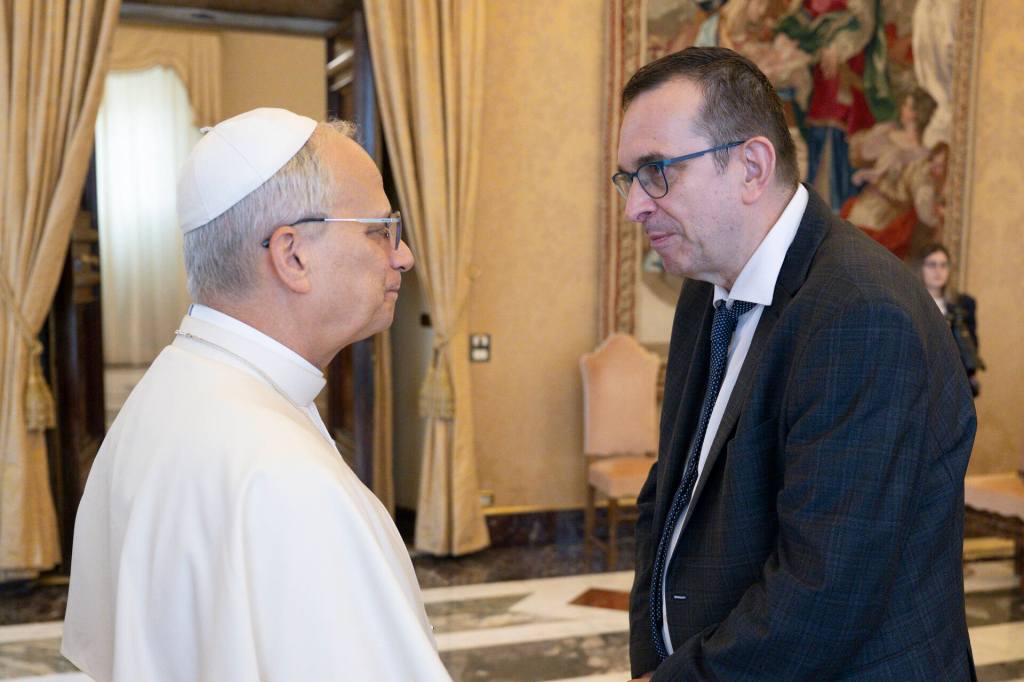 RENCONTRE AVEC LE NOUVEAU PAPE LÉON&nbsp;XIV