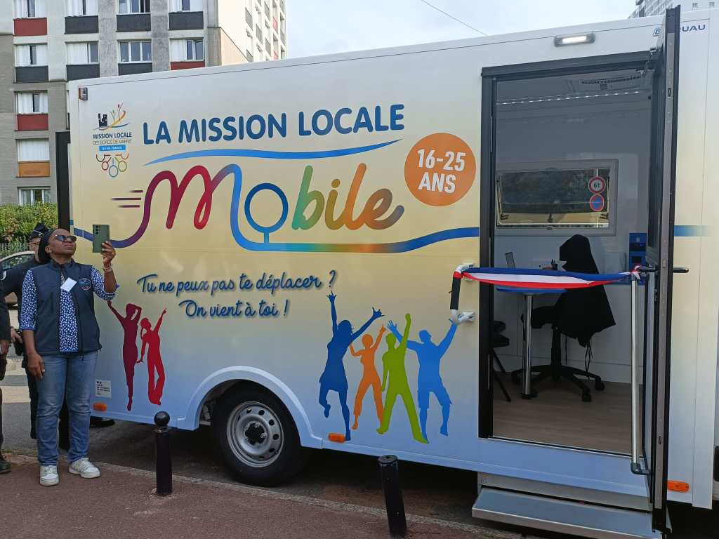 INAUGURATION De l&rsquo;antenne mobile DE LA MISSION LOCALE DES BORDS DE&nbsp;MARNE