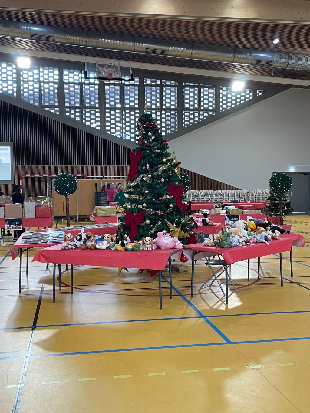 Distribution des colis de Noël et de&nbsp;jouets